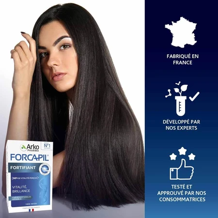 Arkopharma Forcapil Versterkend Haar en Nagels Cheveux et Ongles Affaiblis 60 gélules