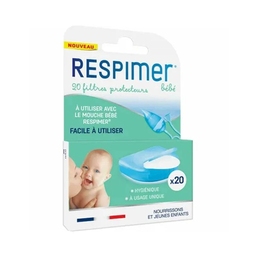 Respimer Beschermende filters voor babyvliegen Nourrissons et jeunes enfants x20