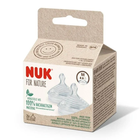 Nuk Nature Sense Siliconen spenen x2