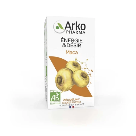 Arkopharma Arkocapsule Maca Tone and Vitality 40 Capsules