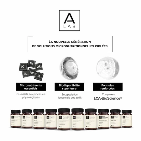 A-LAB Vitamin D3 liposomal 2000IU Natürliche Verteidigung Immunea 60 Kapseln