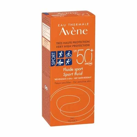 Avène Solari Fluid Sun Sport Spf50+ Sensitive Skin 100ml