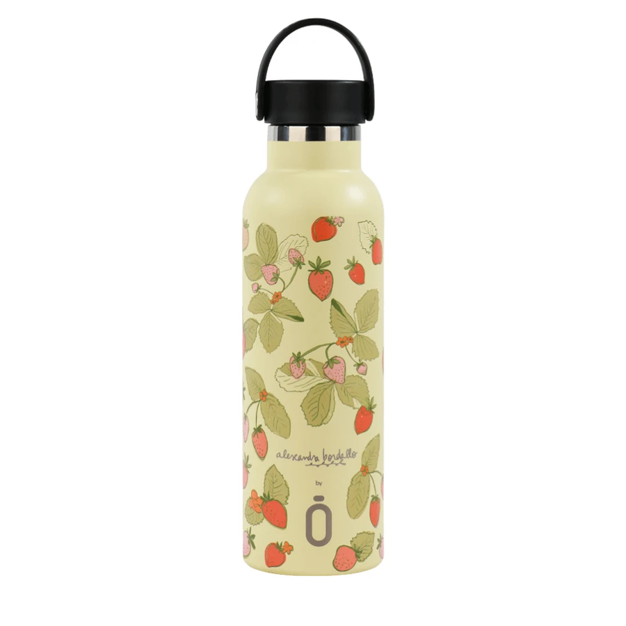 Thermos Runbott Alexandra Bordallo, Capsune, 600 ml, Nazzuro