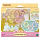 3er-Set Actionfiguren Sylvanian Families, ab 3 Jahren, Drillinge Milchhase, Epoche