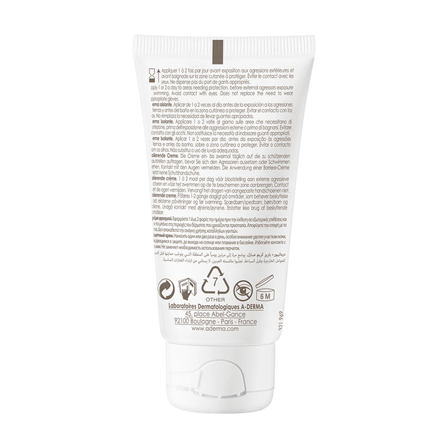 Dermalibour+ Barrier soothing insulating cream, 50 ml, Aderma