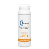 Zonnebeschermingscrème SPF50+ voor de gevoelige en reactieve huid, 50 ml, Ceramol
