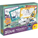 Drawing school, +5 years, Stitch, Lisciani