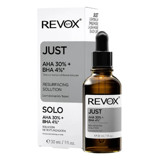 Chemische peelingoplossing Just AHA 30% + BHA 4%, 30 ml, Revox