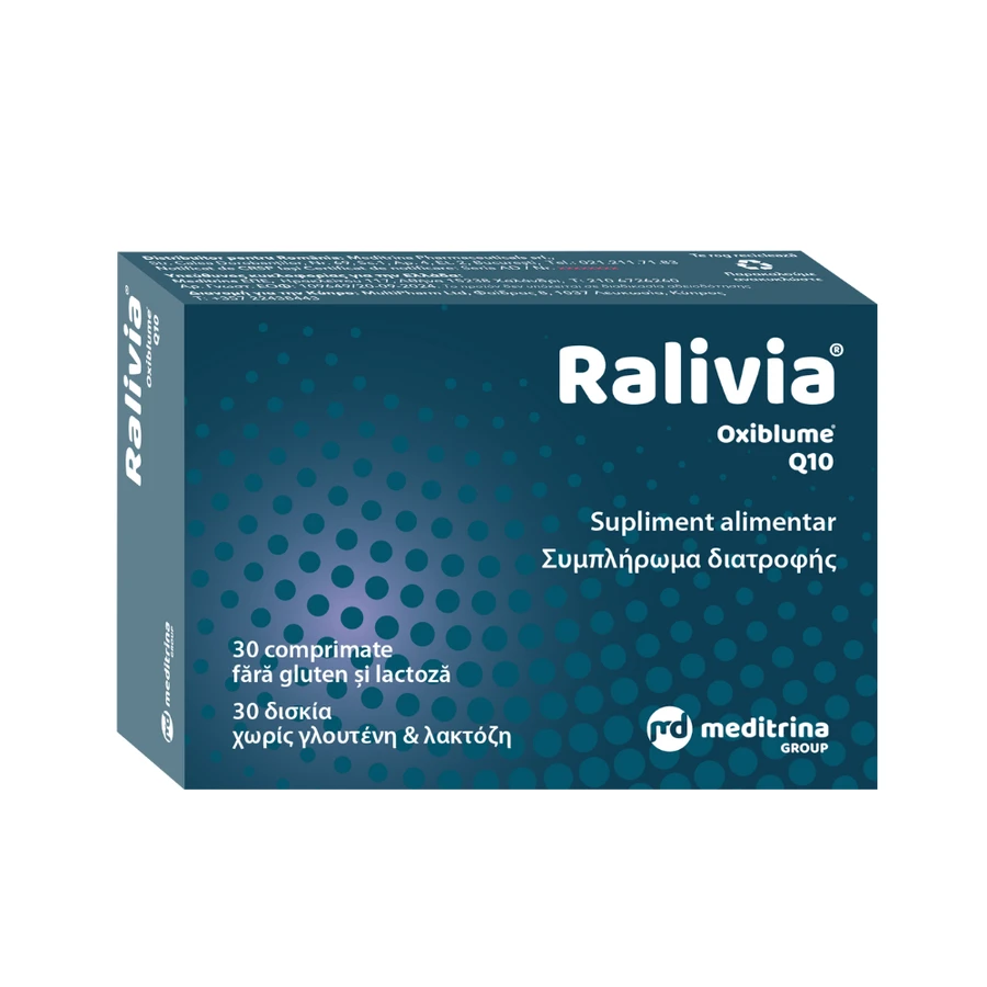 Ralivia Oxiblume + CoQ10, 30 Tabletten, Meditrin