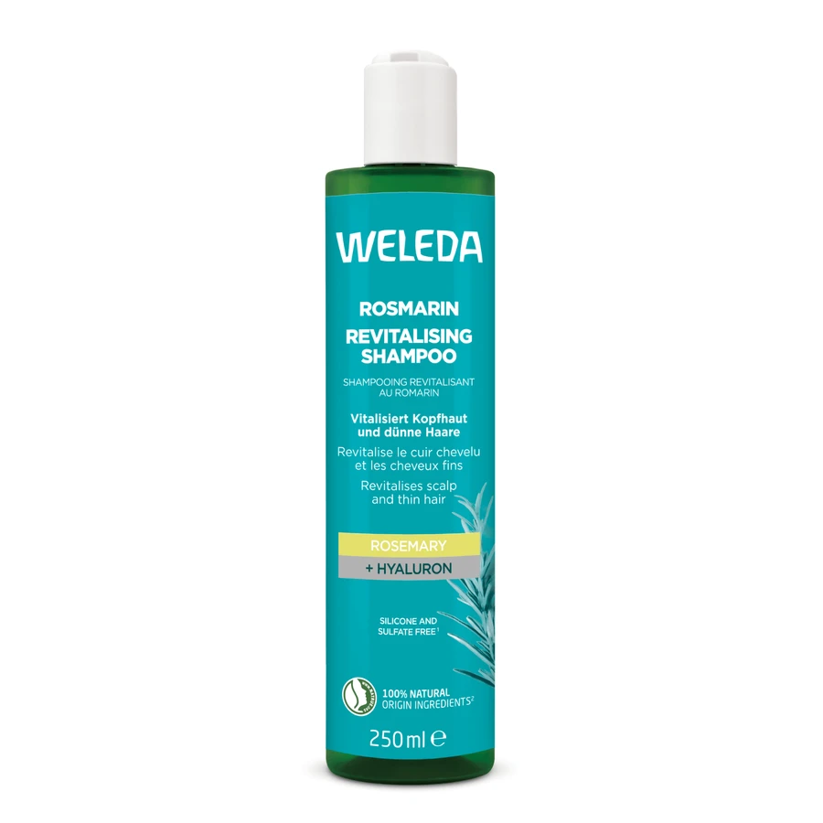 Champú revitalizante al romero, 250 ml, Weleda
