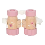 Houten verrekijker Fairy Garden, 3 jaar+, Roze, Little Dutch