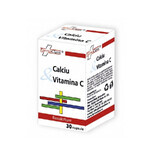 Calcium met vitamine C, 30 capsules, FarmaClass