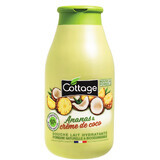 Gel douche hydratant au lait et à l'extrait d'ananas et de noix de coco, 250 ml, Cottage
