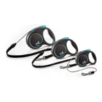 Correa para perro Flexi BLACK DESIGN 3 m Azul XS Azul