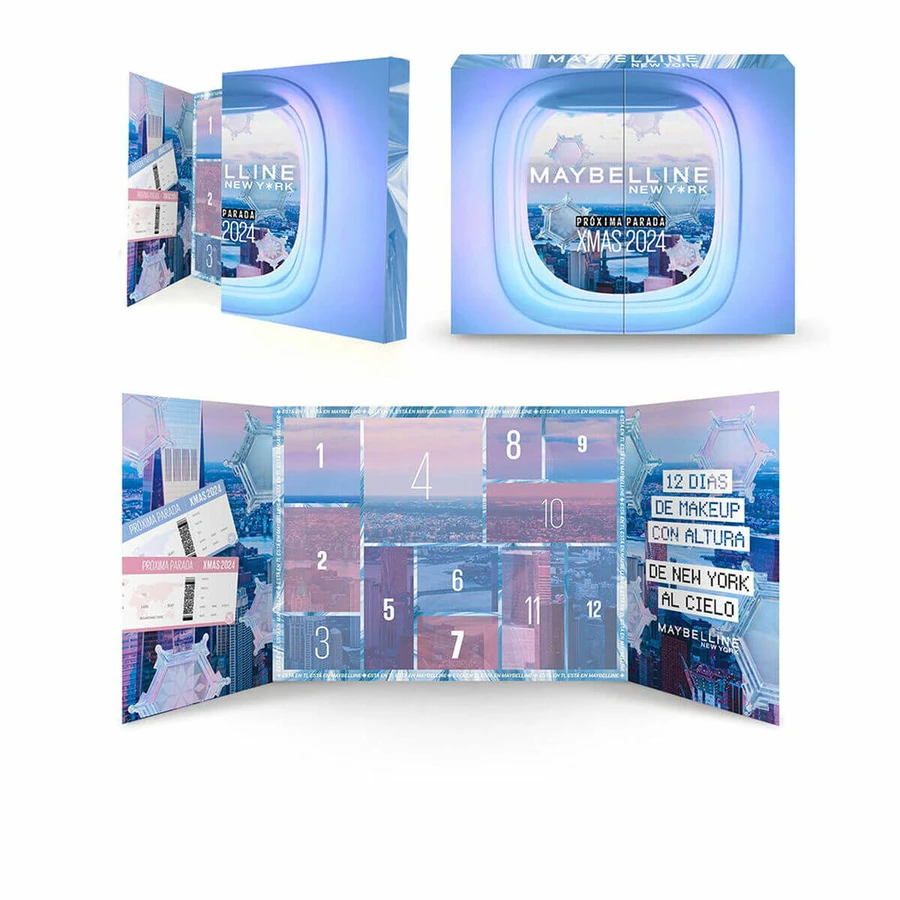 Machiaj Maybelline XMAS 2024 Calendar Advent 12 Piese Set