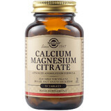 Citrate de calcium et de magnésium, 50 comprimés, Solgar