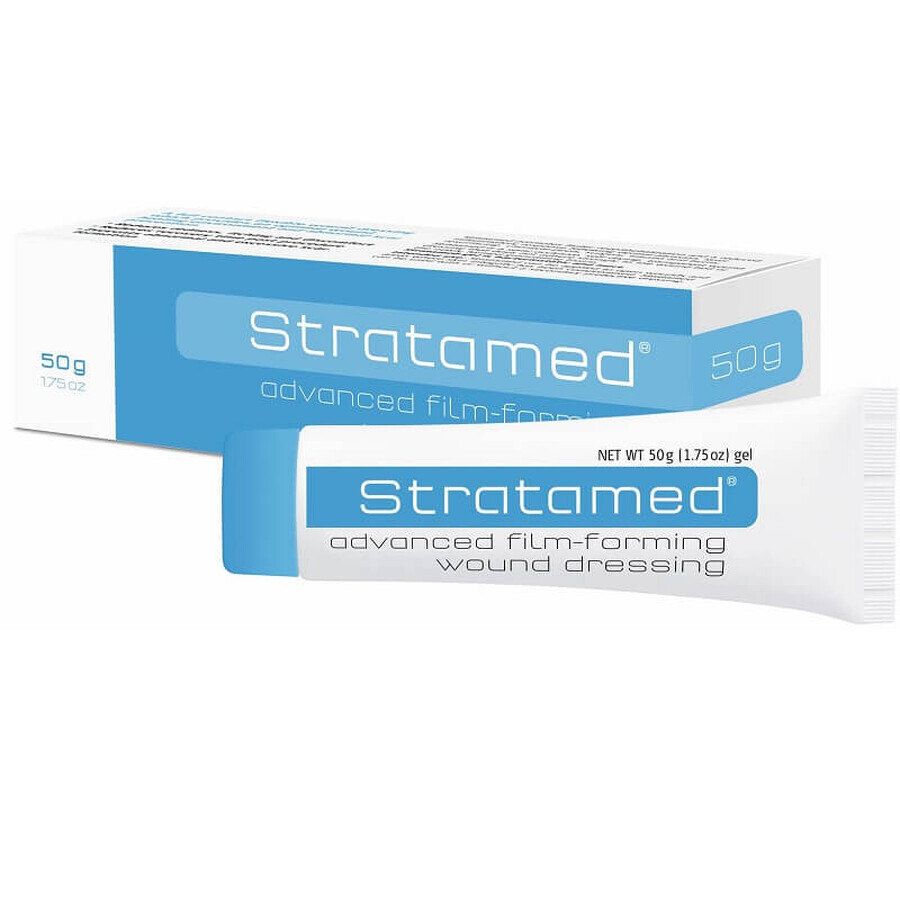 Stratamed wondbehandeling en littekenprofylaxe gel, 50 g, Synerga Pharmaceuticals