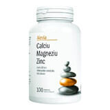 Calcium Magnésium Zinc, 100 comprimés, Alevia