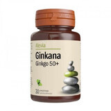 Ginkana Ginkgo 50 Plus, 30 comprimés, Alevia