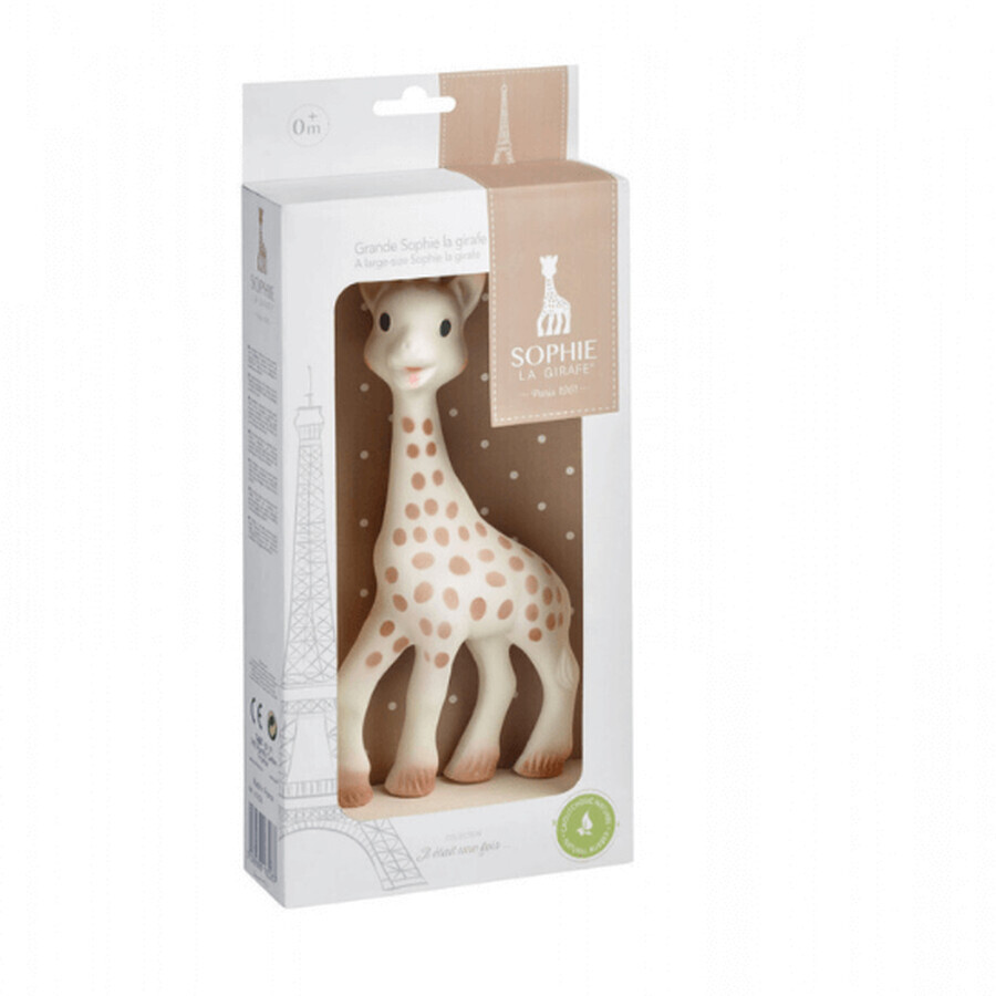 Giraffe Sophie Mare gemaakt van natuurrubber, Vulli