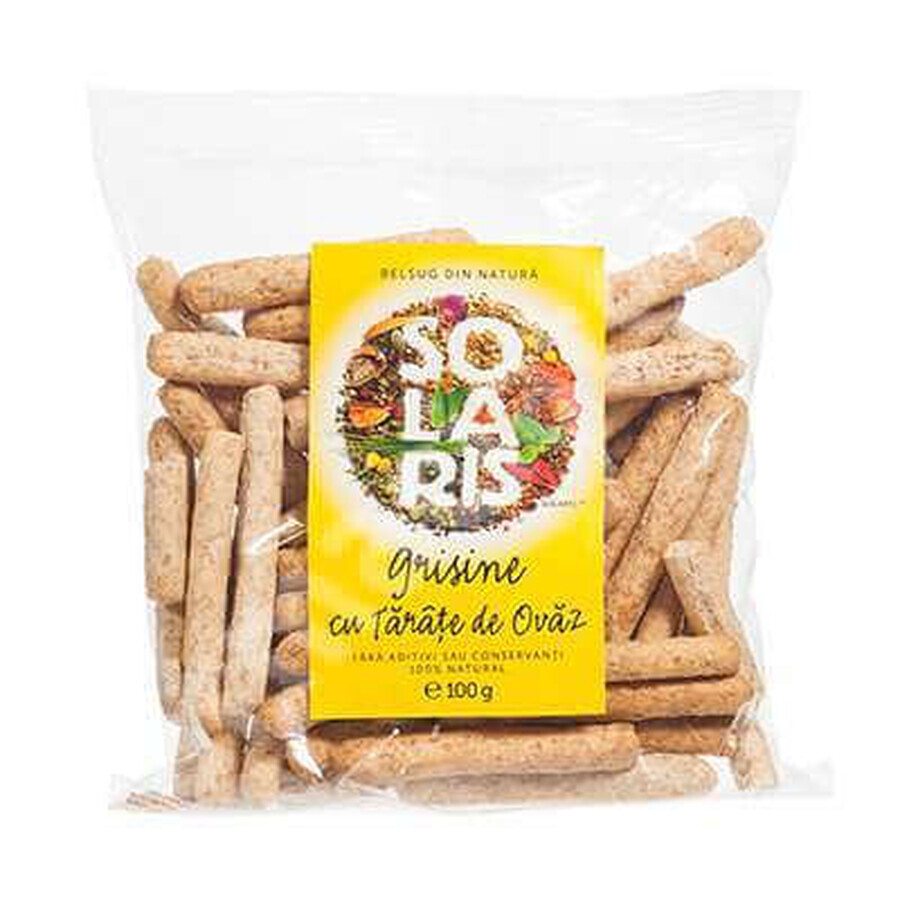 Grissini con crusca d'avena, 100 g, Solaris