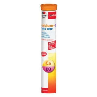 Calcium Vitamin D3 Osteo 1000, 15 Tabletten, Doppelherz