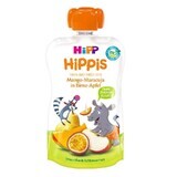 Hippis vruchtenpuree Peer, Appel, Mango, Passievrucht, 100 gr, Hipp
