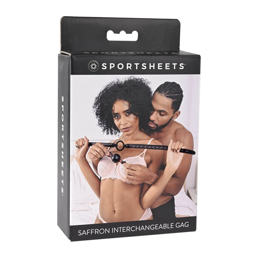 Bavaglio a palla solido Sportsheets intercambiabile