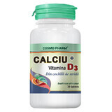 Calcium+Vitamin D3, 30 Tabletten, Cosmopharm