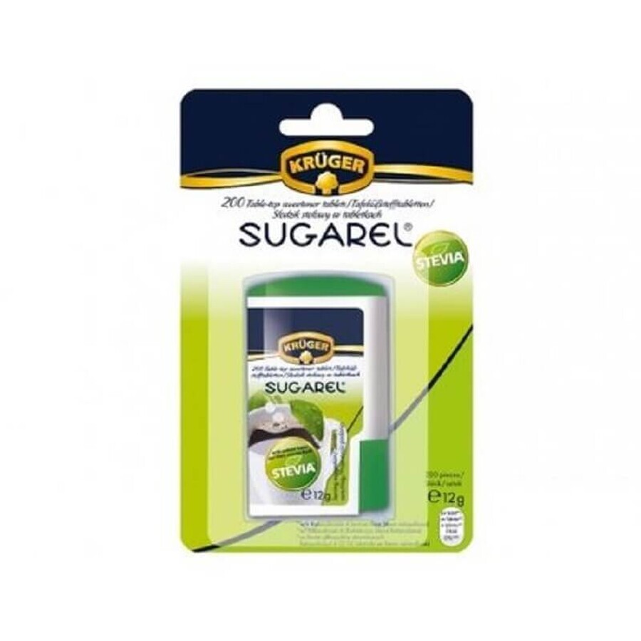 Kruger extrait de stévia édulcorant 60 mg, 200 comprimés, Herbal Sana