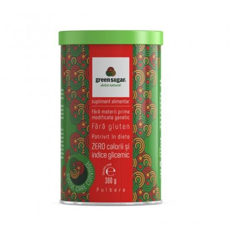 Indulcitor pulbere Green Sugar, 300 g, Remedia