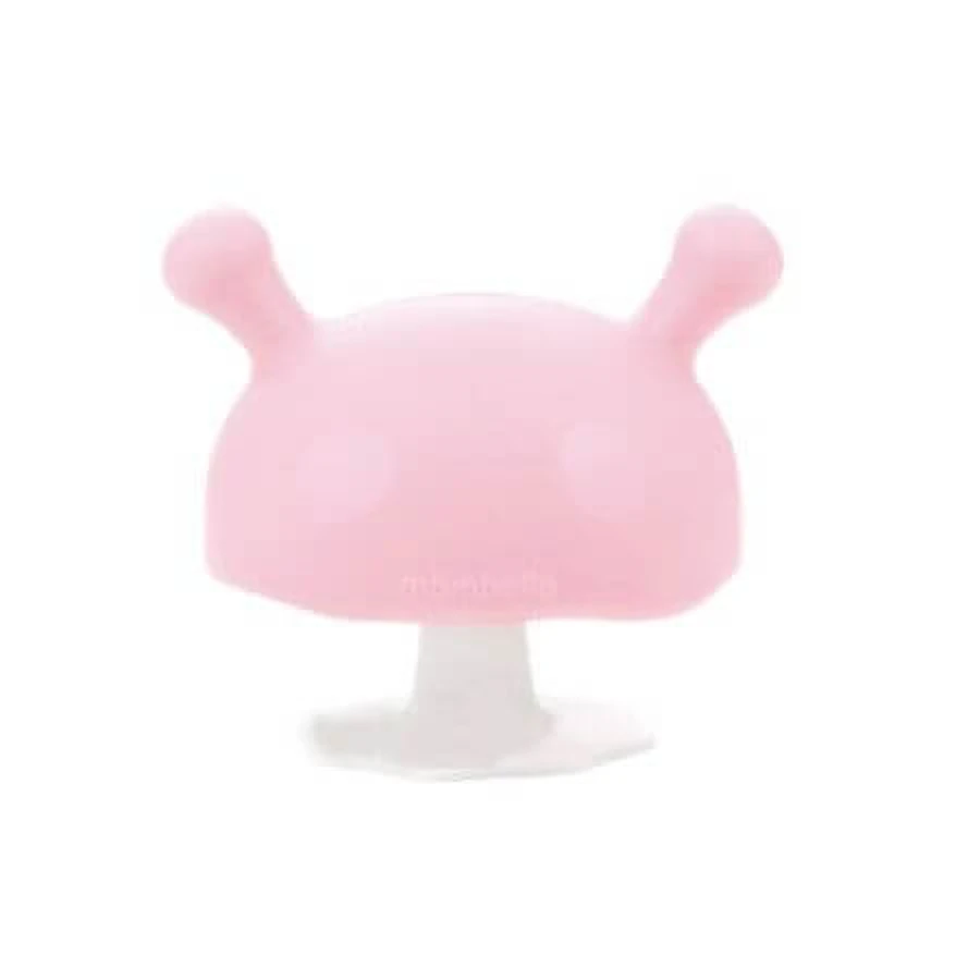 Siliconen tandring champignon, roze, Mombella