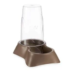 Miska na karmę dla zwierząt domowych brązowa 3,5 l 21,5 x 32,5 x 32,5 cm (4 szt.): ceny i cechy