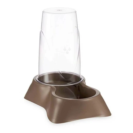 Miska na karmę dla zwierząt domowych brązowa 3,5 l 21,5 x 32,5 x 32,5 cm (4 szt.): ceny i cechy