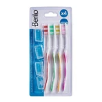 Tandenborstel Berilo AR1410003 Geel Blauw Rood Groen (12 Stuks)