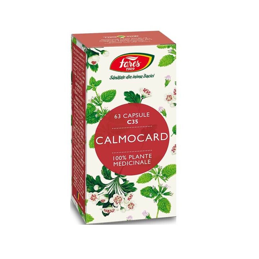 Calmocard 1, C35, 63 capsules, Tarieven