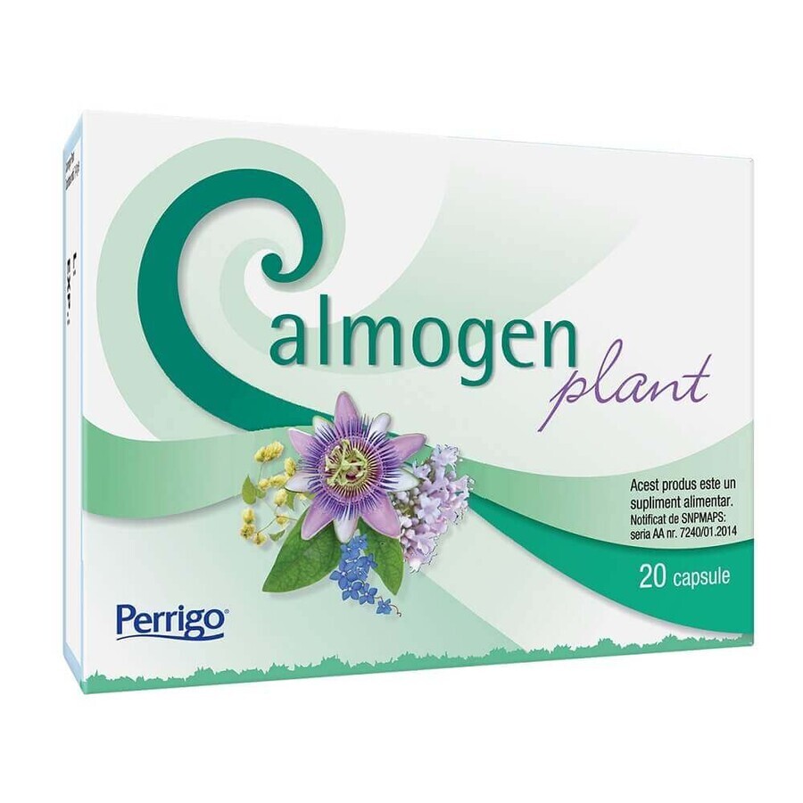Calmogen Plant, 20 gélules, Omega Pharma Évaluations