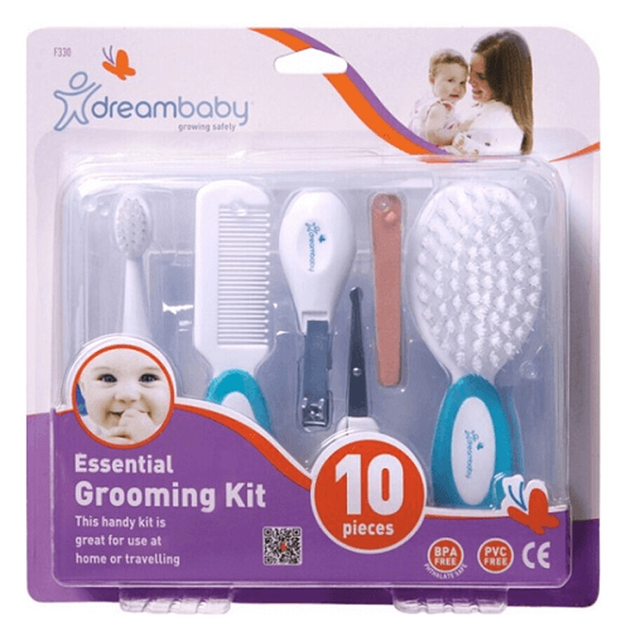 Verzorgings- en hygiënepakket voor baby's, 10 stuks, DreamBaby