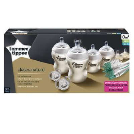 Kit de démarrage pour biberons pour nouveau-nés, Tommee Tippee