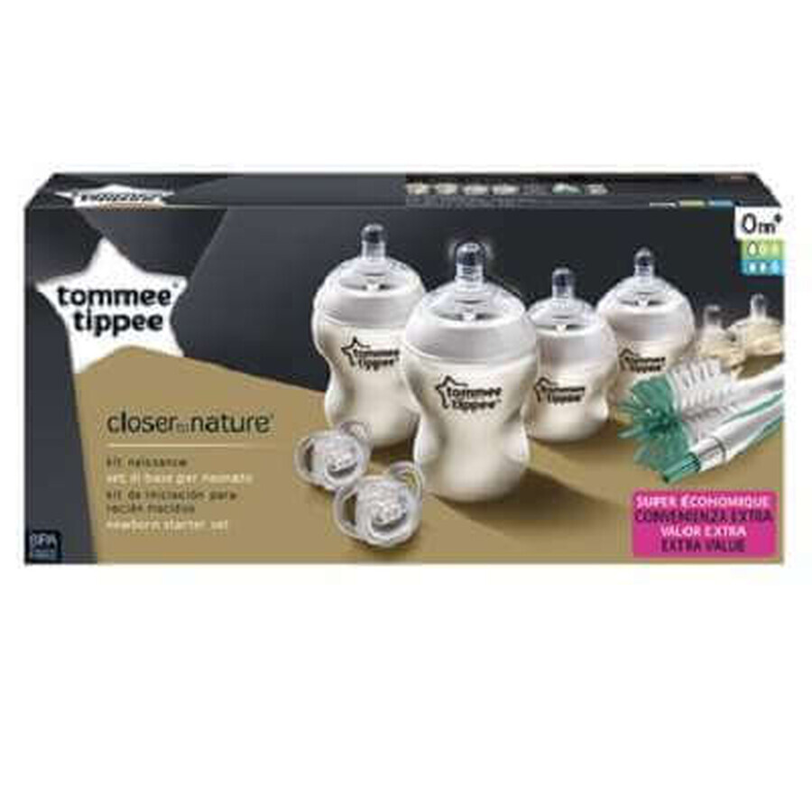 Kit de démarrage pour biberons pour nouveau-nés, Tommee Tippee