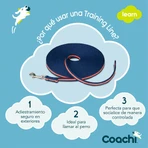 Trainingsband Coachi Blauw 10m Training