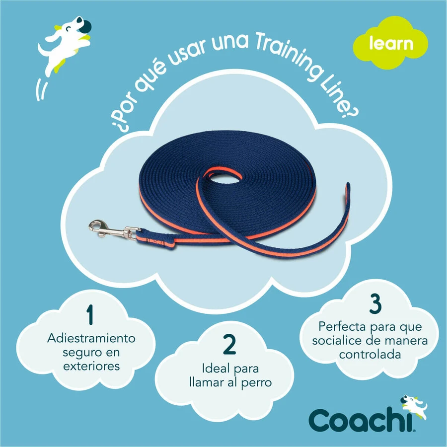 Trainingsband Coachi Blauw 10m Training