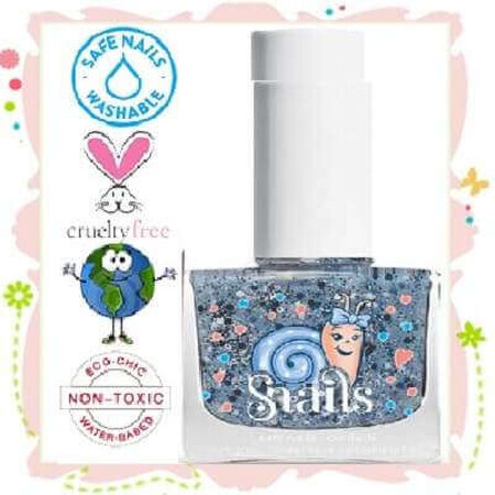 Smalto per unghie Smalto per unghie per bambini Confetti, 10,5 ml, Lumache