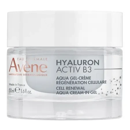 Aqua-gel crema de reserva regeneración celular Hyaluron Activ B3, 50 ml, Avene