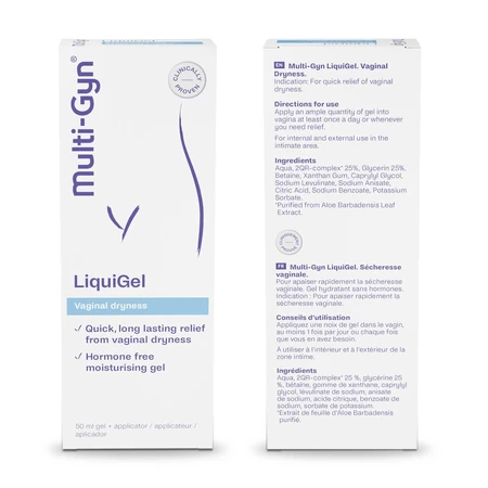 Gel pour prévenir et traiter la sécheresse vaginale Liquigel Multi-Gyn, 50 ml, Bioclin