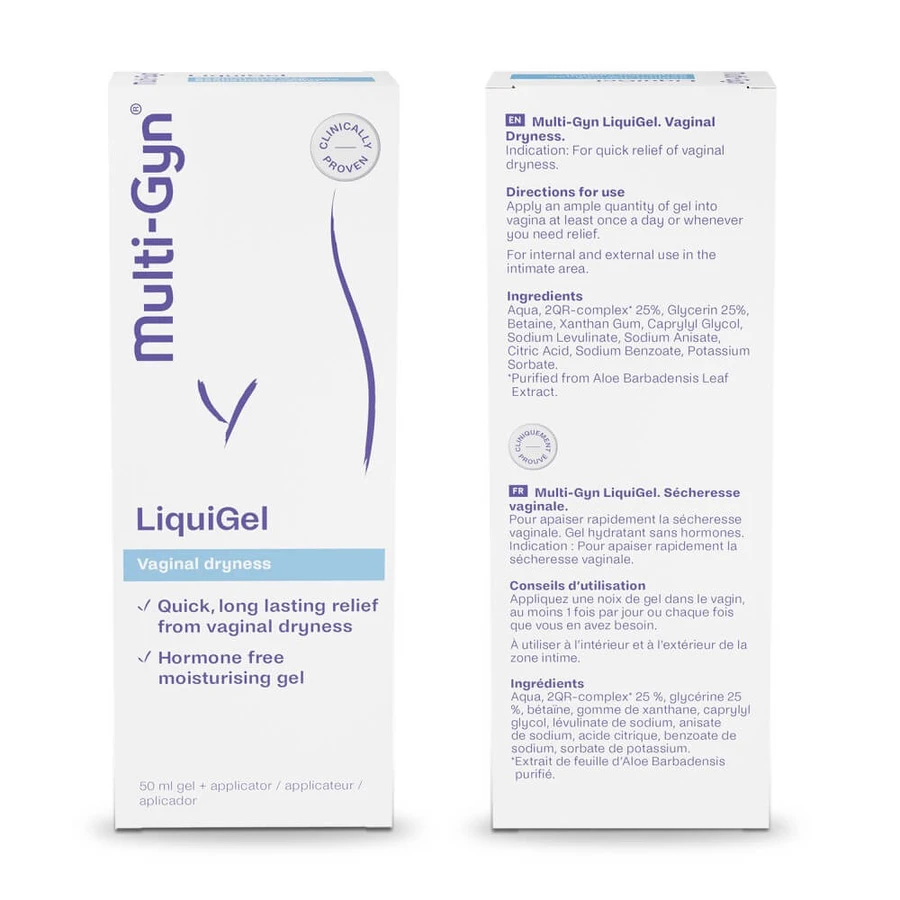 Gel pour prévenir et traiter la sécheresse vaginale Liquigel Multi-Gyn, 50 ml, Bioclin