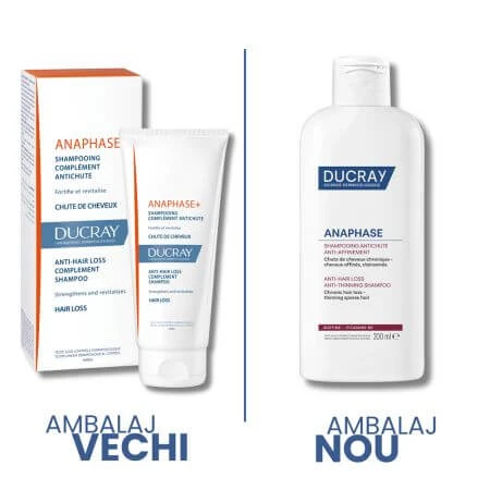 Aanvullende shampoo tegen haaruitval Anaphase, 200 ml, Ducray