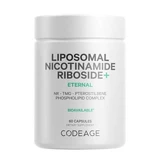 Nicotinamida Ribosida Liposomal+ CodeAge, 60 cápsulas, GNC