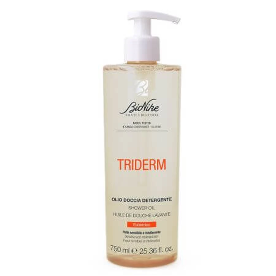 Shower Oil Triderm Eudermic, 750 ml, Bionike