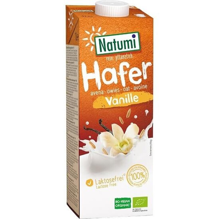 Biologische havermelk met vanille, 1 L, Natumi